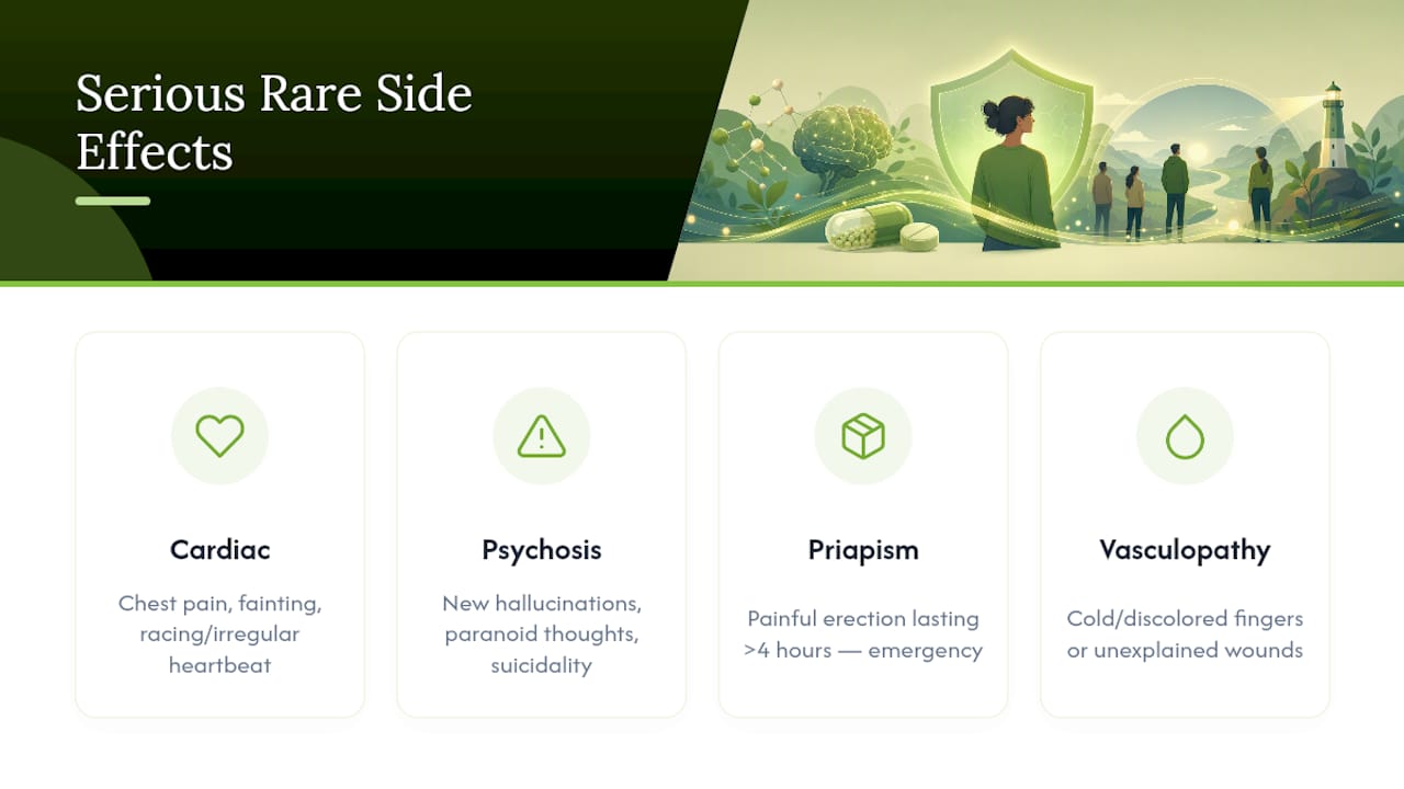 Serious but Rare Side Effects You Should Not Ignore — overview diagram